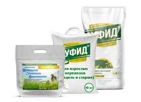 Для взрослых перепелов возрастом 7 недель и старше